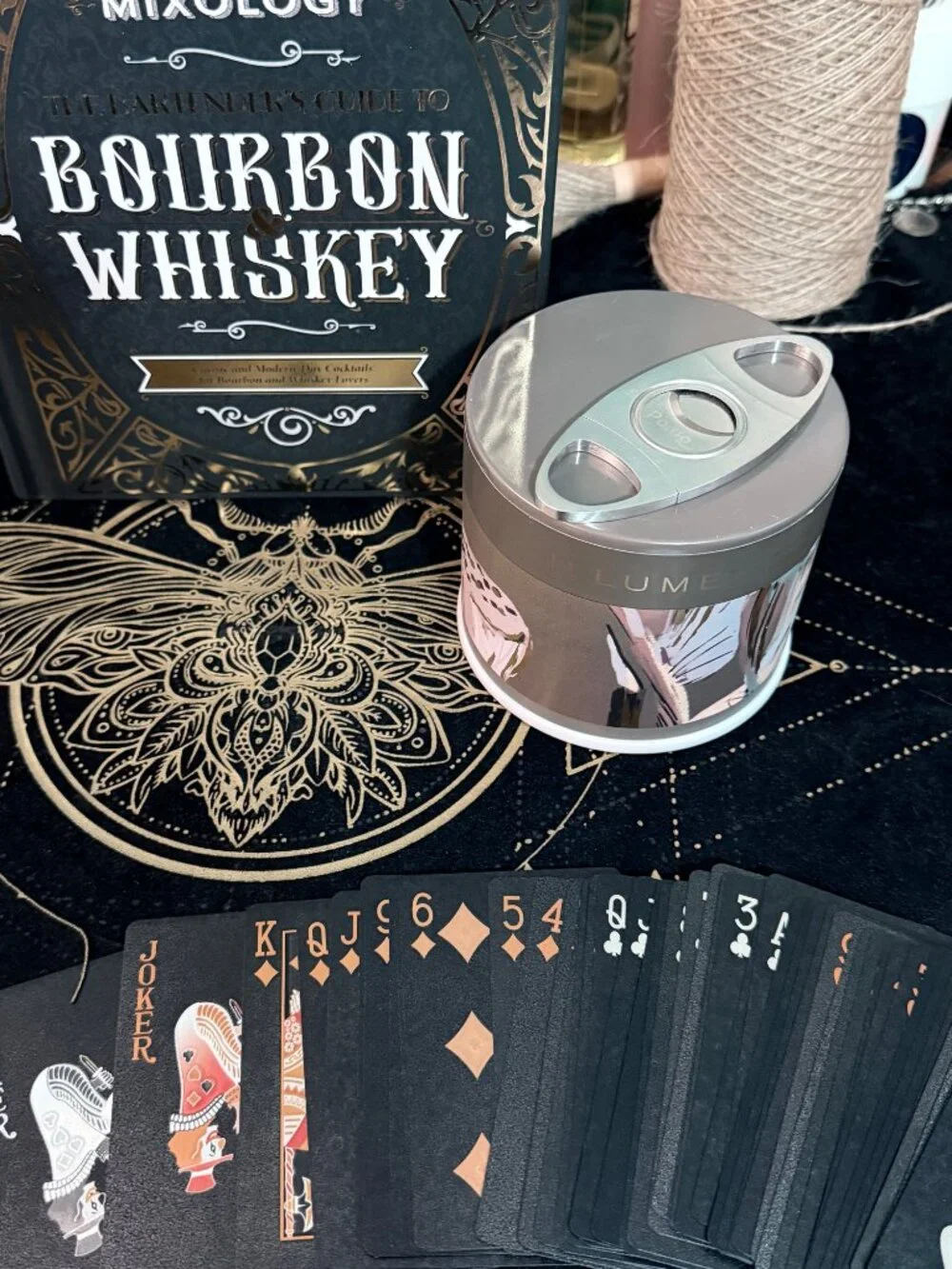 NWT Premium Guy’s Night In Gift Set Bundle - Mixology, Candle, Cigar & Cards